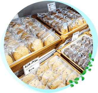 種類豊富な焼菓子はギフトにも最適です!